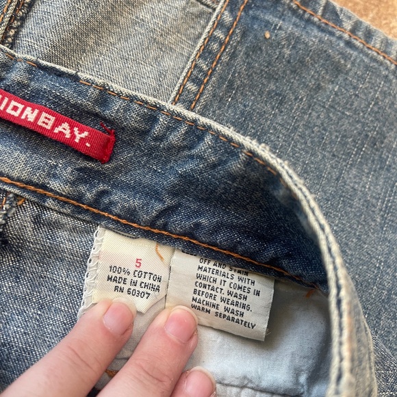 VTG UNIONBAY Maxi Denim Jean Skirt - Picture 4 of 4